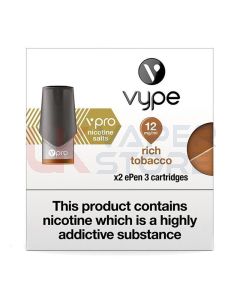Vype ePen 3 Rich Tobacco Pods (Pack of 2)