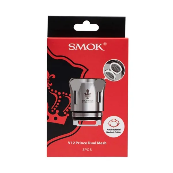 SMOK TFV12 Prince Dual Mesh Coils (Pack of 3)-0