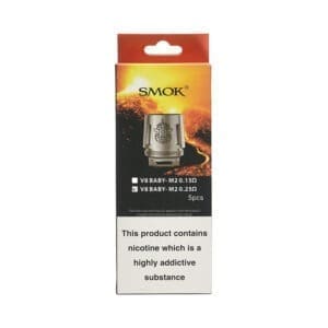 Smok V8 Baby M2 Coils - Pack of 5-0