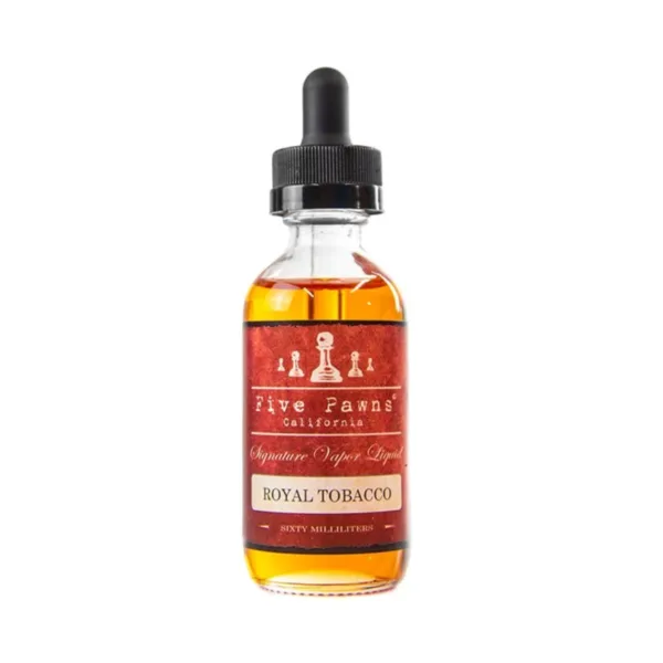 Royal Tobacco e Liquid By Five Pawns-0mg Nic 50ml Bottle-0