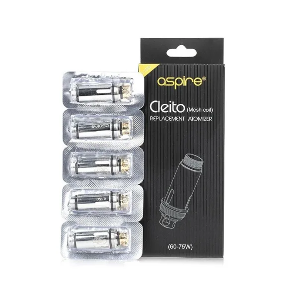 Aspire Cleito Mesh Replacement Coils - Pack of 5-0