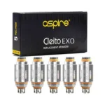 Aspire Cleito Exo Replacement Coils - Pack of 5-0