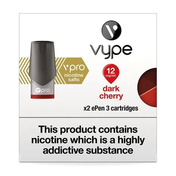 Vype ePen 3 Dark Cherry Pods (Pack of 2)-0