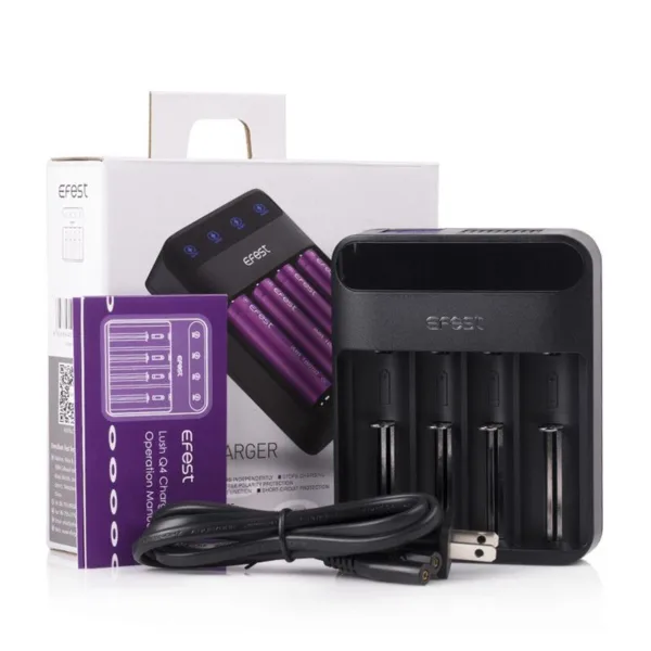 Efest Lush Q4 Charger - 4 Slots-0