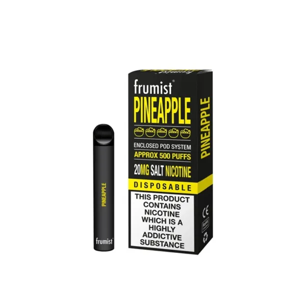 Frumist PINEAPPLE Disposable Vape Pod 20mg Salt Nic-0