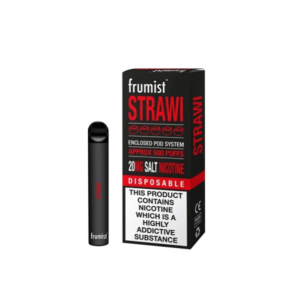 Frumist STRAWI Disposable Vape Pod 20mg Salt Nic-0