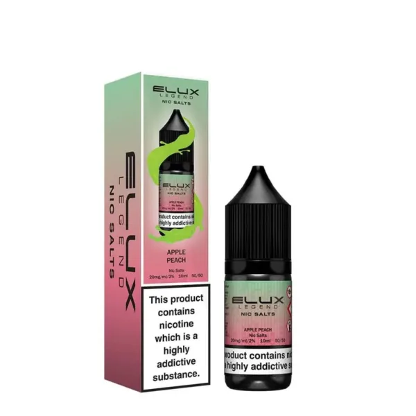 APPLE PEACH NIC SALT 20mg E-LIQUID BY ELUX LEGEND-0