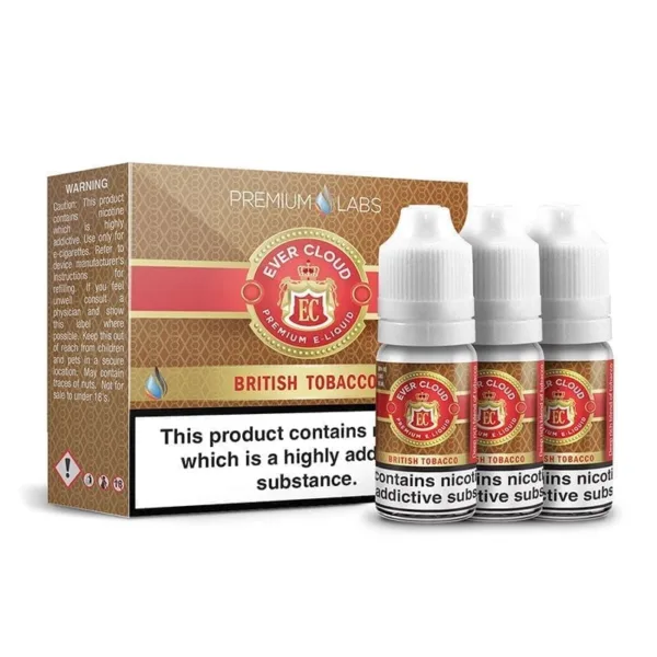 British Tobacco e-Liquid By Ever Cloud