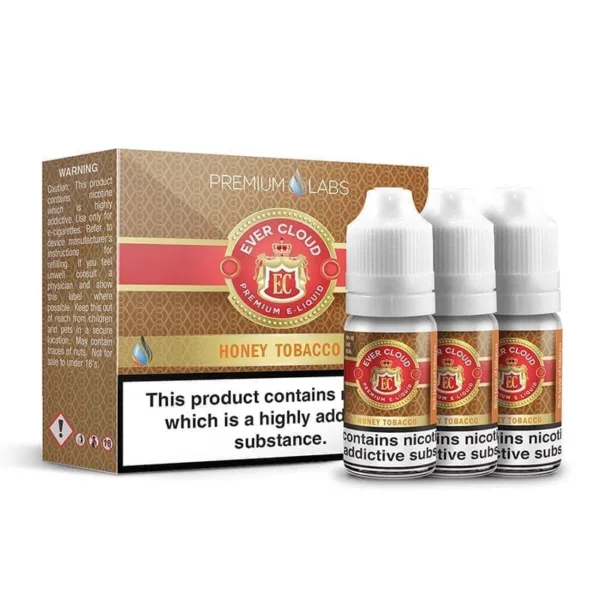 Honey Tobacco e-Liquid By Ever Cloud